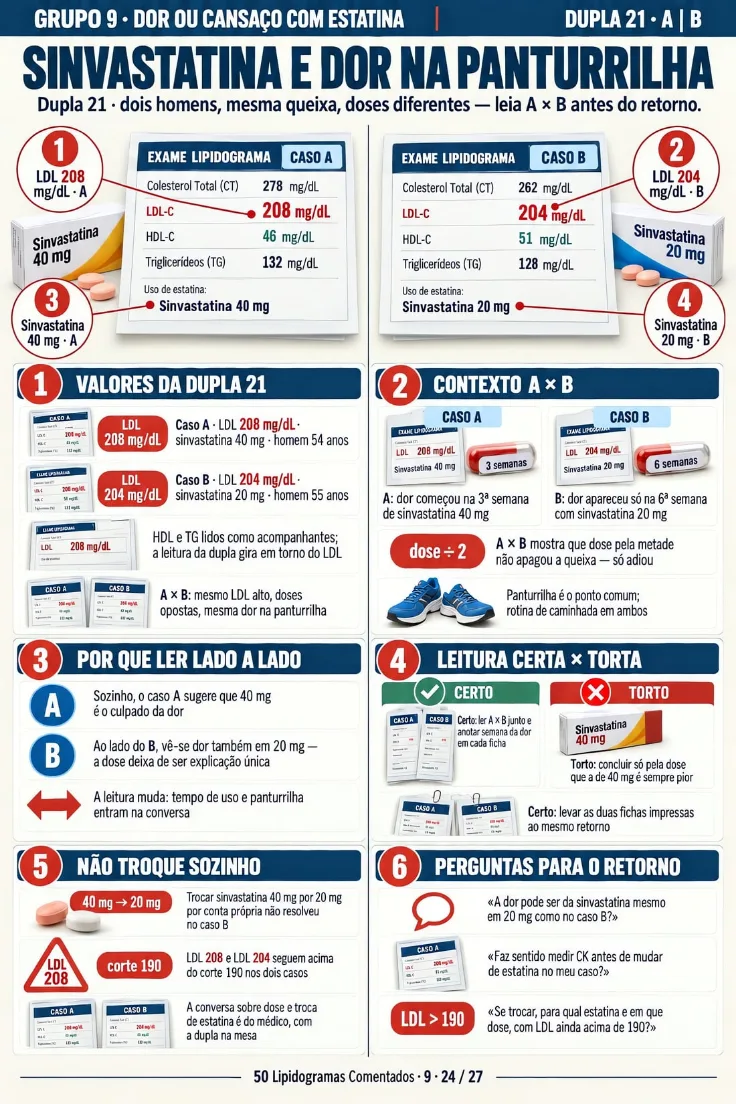 Página 24 de +50 Lipidogramas Reais Comentados Lado a Lado (de 27)